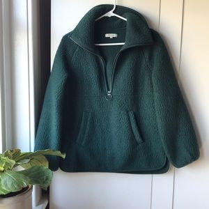 Madewell Polartec half-zip jacket